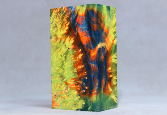 Stabilized Maple Burl Wood Mod Block